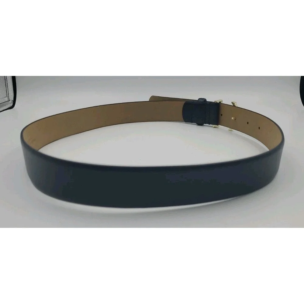 Talbots navy leather